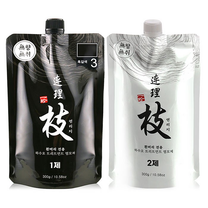 [일진] 일진 연리지 하수오 트리트먼트 염모제 300g (새치전용)